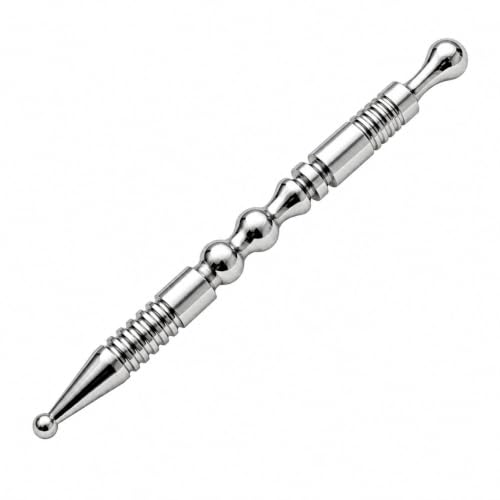 Image of Acupuncture Pen, Facial Reflexology Tools Stainless Steel, Trigger Point Massager Tool, Deep Tissue Massage Tool 1 pcs (Accupresour pen 4)