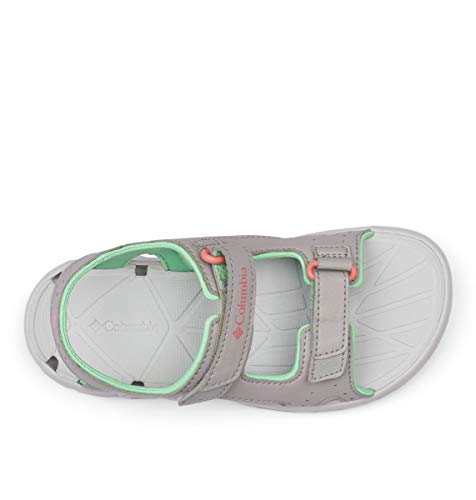Columbia Youth Unisex Techsun Vent, Steam/Coral Bloom, 8 #TOP7