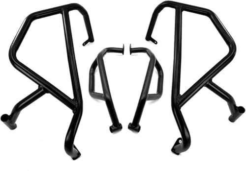 Barres de protection moteur CFMOTO 450MT haut de gamme en acier noir