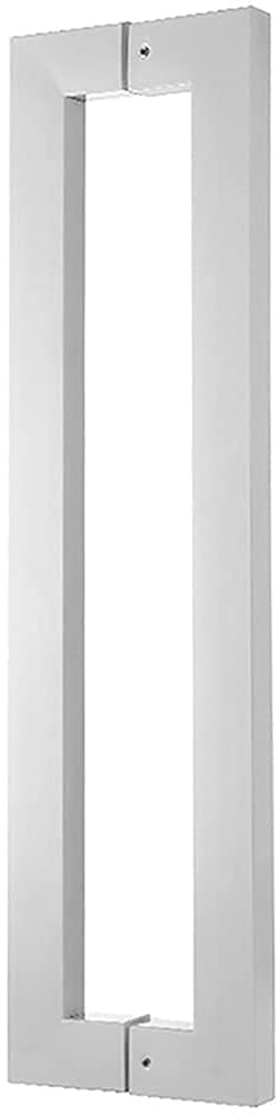 Poignée de porte solide anti-jeu pour remplacer les fixations fragiles sur panneau bois ou verre