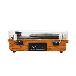 AUHX Tourne-Disque Bluetooth, 3 Vitesses rétro Vinyle Platine Vinyle stéréo étanche à la poussière Stable sans Perte… - Les Beatles, Paul McCartney, John Lennon, RIngo Starr, George Harrison AUHX Tourne-Disque Bluetooth, 3 Vitesses rétro Vinyle Platine Vinyle stéréo étanche à la poussière Stable sans Perte… – Image 2