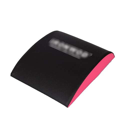 RajoNN Estera de ejercicio Ab de alta densidad, entrenador de núcleo Abdominal, estera de entrenamiento, almohadilla portátil antideslizante para sentarse, soporte de espalda curvada