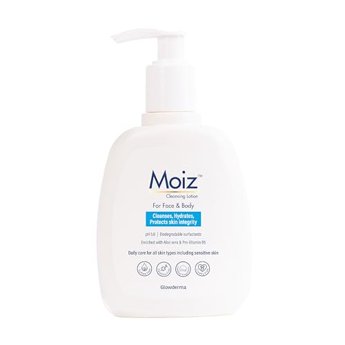 Moiz Cleansing Lotion | Face & Body Cleanser | For Sensitive Skin...
