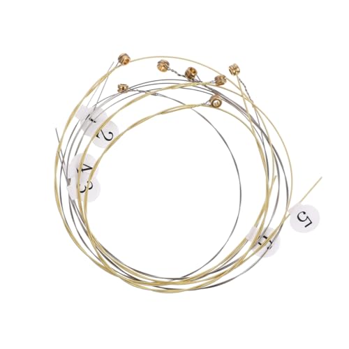 Totority Lyre String Replacements 16pcs Steel Strings for Lyre Harp Beautiful Sounds