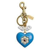 Resin Heart Bag Charm