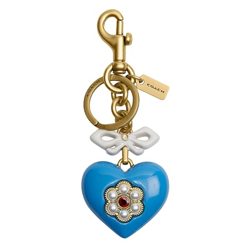 Resin Heart Bag Charm