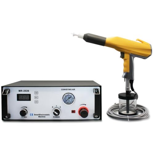 「NexPon」漏斗実験用スプレー塗装機、粉体塗装ガン、手動静電粉体塗装システム、ポータブル手動プラスチック粉体噴霧器、自動車、船舶用、小型静電気実験用 (C)