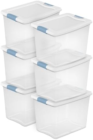 Amazon.com - Pumtus 2 Pack Collapsible Storage Bins with Lid, 20 QT ...