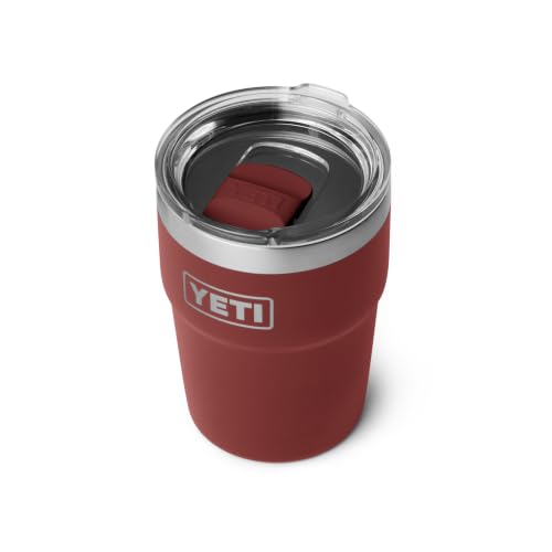 Image of YETI Rambler 16 oz Stackable Tumbler, Vacuum Insulated, Stainless Steel with MagSlider Lid