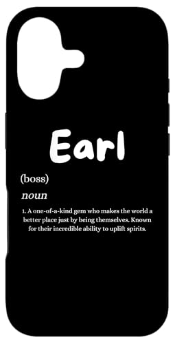 Earl Definition ���O����J�X�^���R�X�`���[�� �A�[���Y�p �X�}�z�P�[�X iPhone 17 �p