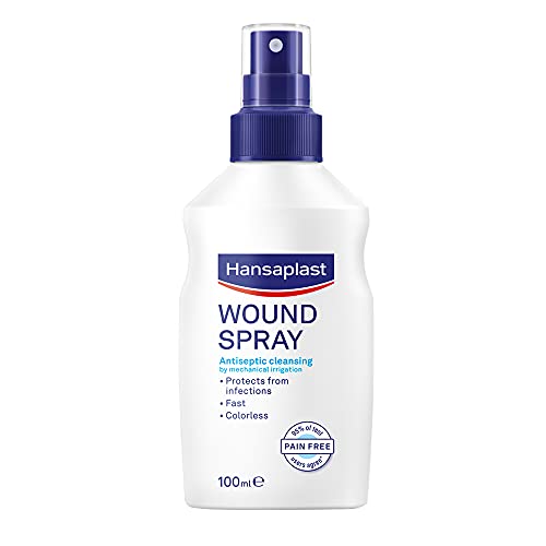 HANSAPLAST Wound Spray (100ml) Wound Cleansing Infection Protection Pain-free