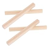 Vaguelly 6pcs Kalimba Bridges for Thumb Piano Durable and Precise Tool for Music Enthusiasts Light Brown for Long Term Use and Excellent Craftsmanship