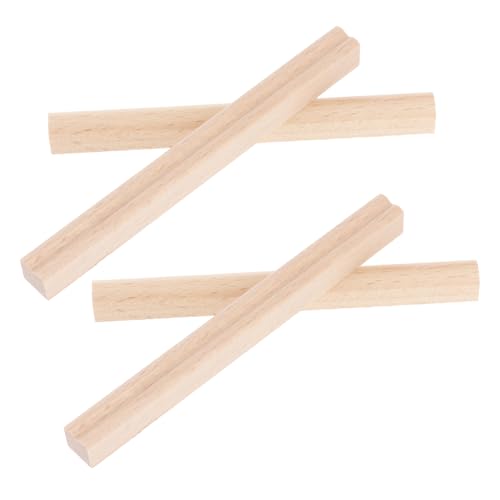 Vaguelly 6pcs Kalimba Bridges for Thumb Piano Durable and Precise Tool for Music Enthusiasts Light Brown for Long Term Use and Excellent Craftsmanship