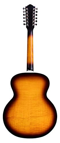 Guild F-2512E Deluxe Maple Antique Burst – guitare électro-acoustique 12 cordes - Les Beatles, Paul McCartney, John Lennon, RIngo Starr, George Harrison Guild F-2512E Deluxe Maple Antique Burst - guitare électro-acoustique 12 cordes – Image 4