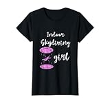 Indoor Skydiver Girl Tunnel Flight Skydiver Wingsuit T-Shirt