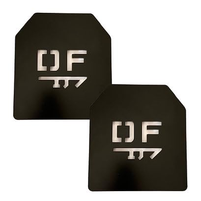 Directional Force | Weight Vest Plates | Steel Plates for Weight Vest Gym Equipment | Performance Apparel & Products - 27.5 LB Vest Pair