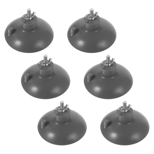 Ciieeo 6 Ventosas para Picadora de Carne Antideslizantes, Base de Succión de 8,5 Cm en Pvc Resistente, Piezas de Repuesto para Embutidora y Cortadora de Patatas Fritas, Accesorio Cocina