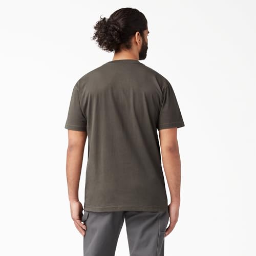 Image of Dickies Men's Heavyweight Heathered Short Sleeve Pocket T-Shirt