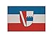 U24 Aufnäher Barbing Fahne Flagge Aufbügler Patch 9 x 6 cm