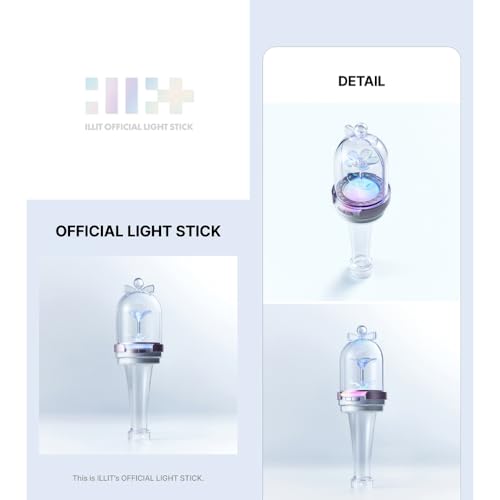 Image of ILLIT Official Lightstick + 3 Extra photocards Set