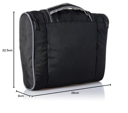 Swiss Military Unisex 5L Water-Resistant Toiletry Bag for Travel with Multiple Compartments, Quick Access Pocket, Durable Zippers, Organizer for Toiletries, Makeup and Essentials-Black 9 31rnQo+sPRL
