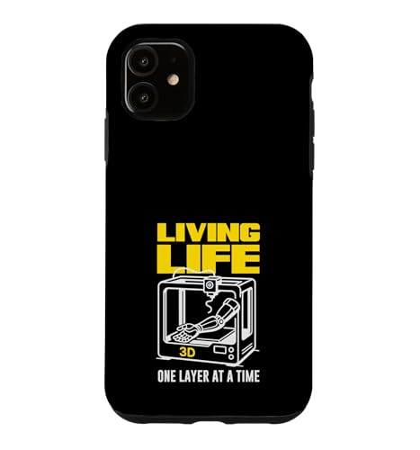 Living Life 3D One Layer At A Time �v�����g �X�}�z�P�[�X iPhone 11 �p