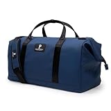 Portland Gear Cascade Standard Duffle Bag, Weatherproof Construction Weekender Travel Bag, Interior Organization Pockets, 35L, Navy