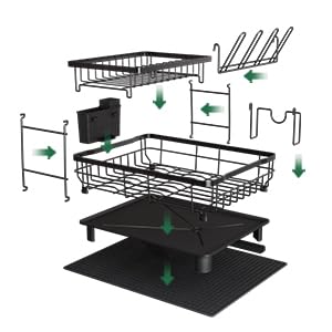 NYTRYD Kitchen capacity countertop Shelf,Condiments Spices Storage Rack Soy Sauce Seasoning Salt Oil and Vinegar Organizer Shelf, Multi-Layer Kitchen Rack (Small Cabinet) (NY-01) (NY-01) 1