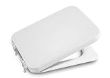 Adecuado para: Inodoro Roca A801572004 Tapa y Asiento Caída Amortiguada, Colección Element, Blanco
