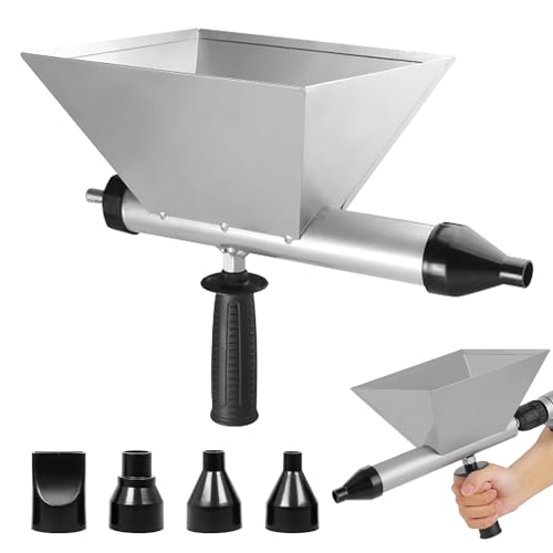 Pistolet Joint Électrique Portable, Jointoyeuse Pistolets à Calfeutrer, avec 4 Buses Machine a Crepir Jointoyeuse pour Le Jointoiement de Mortier de Murs en...