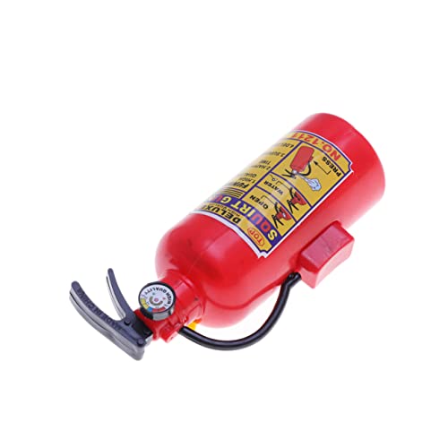 SAFIGLE Extintor De Juguete Extintor De Incendios De Juguete Juguetes De Bombero Divertido Juguete De Remojo Extintor De Incendios De Simulación Exterior Pequeña De Agua Rojo