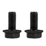 VANICE M8 x 18 mm Soporte inferior de bicicleta perno de eje con brida, 8 mm pernos de manivela piezas para bicicleta de montaña bicicleta de carretera MTB