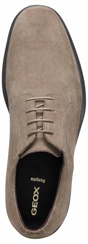 Geox Męskie buty U Dublin C Oxford, Dove Grey, 42 EU