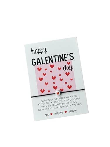 Galentines wish bracelet | Gift for Galentines | Galentines gift | Galentines day present - View 2
