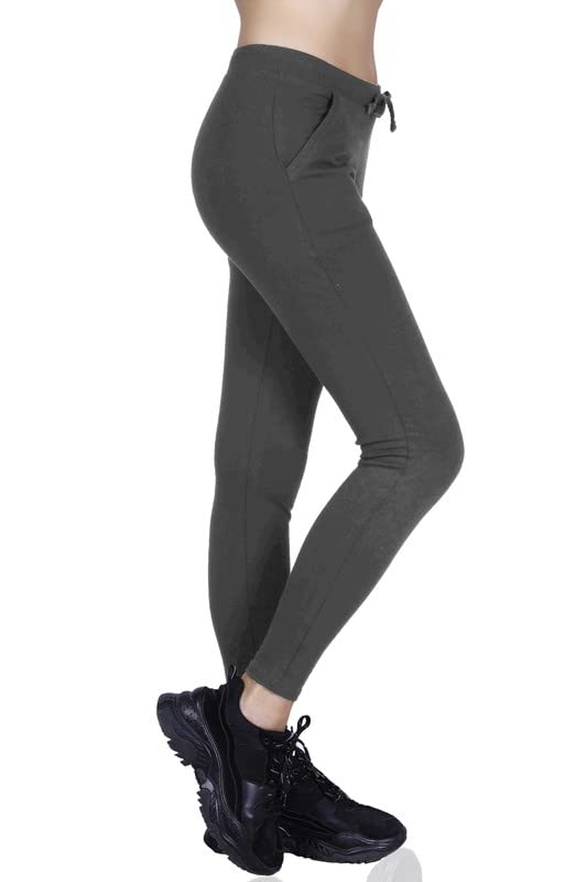 Image of Women's Cotton Slim FIT Essential 7 /8 Walking Tights