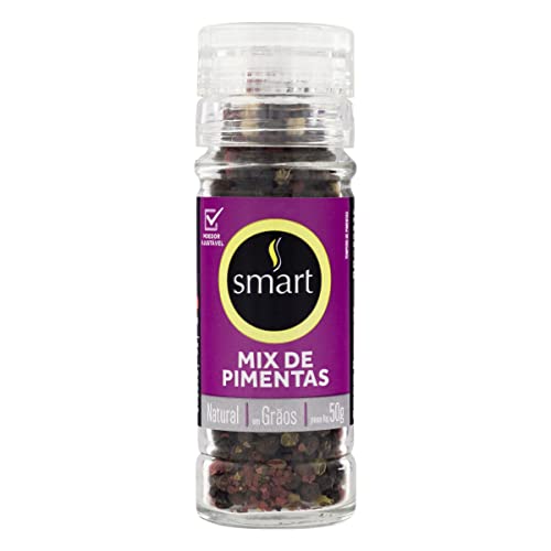 Smart Mix Pimentas Coloridas Com Moedor 50G