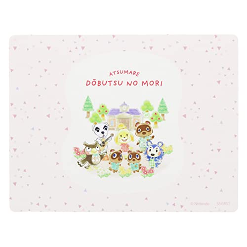 サンスター文具 あつまれどうぶつの森 マウスパッド ピンク S4140109