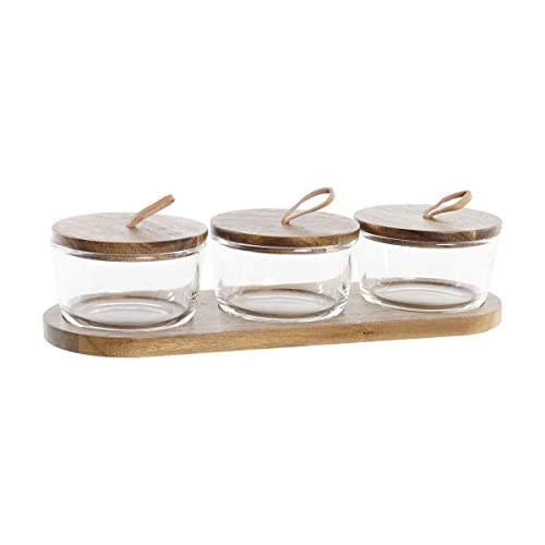 DKD Home Decor Set di 3 Barche, Standard
