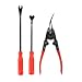 8PCS Auto Trim Removal Tool Set for Car Dash Audio Dash Door Panel Window Molding Fastener Remover Installer Pry Tool Kit A7830F