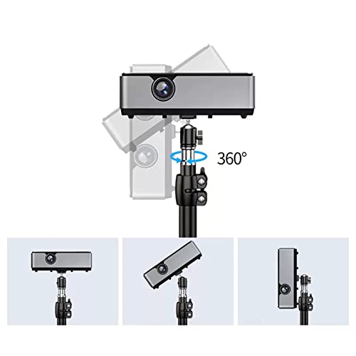 Soporte de proyector trípode ajustable para piso miniatura 3