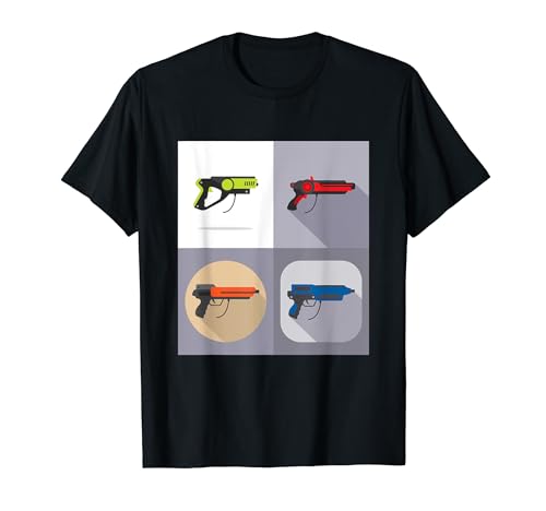 Graphic Pistolas láser tag set de 4 Equipo láser tag