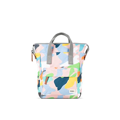 Roka London Bantry B Mellow Camo Small Recycled Canvas, Multicolor