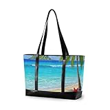 Utilisation polyvalente : les sacs d'ordinateur pour femme peuvent être utilisés comme sac de voyage, sac de gym, sac de nuit, sac de sport, sac de pique-nique, sac de courses, sac d'épicerie, et même comme sac à main de bagage à main pour l'avion ou sac fourre-tout pour enseignant, travail et plus encore en plus d'être un sac de plage et de piscine.