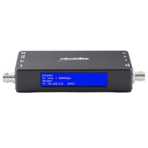 3G SDI IP Video Streaming Encoder Decoder, ZowieBox, SRT RTMP RTMPS RTSP, UVC to SDI, SDI Video Capture Extender with Loopout, Standalone H.265/H.264 Live Streaming with PoE