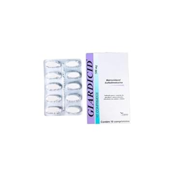 Antibiótico Giardicid: 500mg