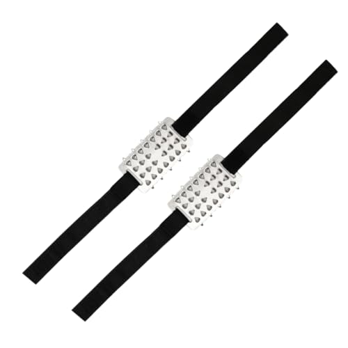 VANZACK Flexible 26 Toothed Lacing Crampons Anti-Slip Ice Shoe Cover for Hiking Ice Fishing