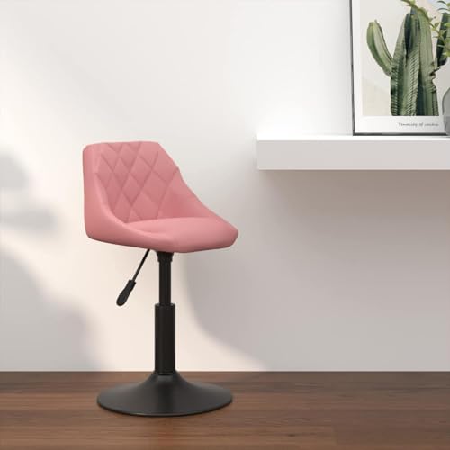 Genérico Taburete de Bar Rosa 46 x 44 x