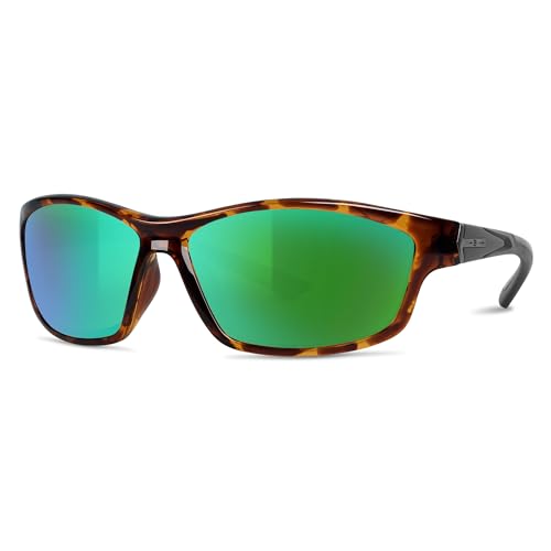 B.N.U.S Corning glass lenses polarized sunglasses for men and women UV400 Protection for Fishing Cycling Driving Italy made