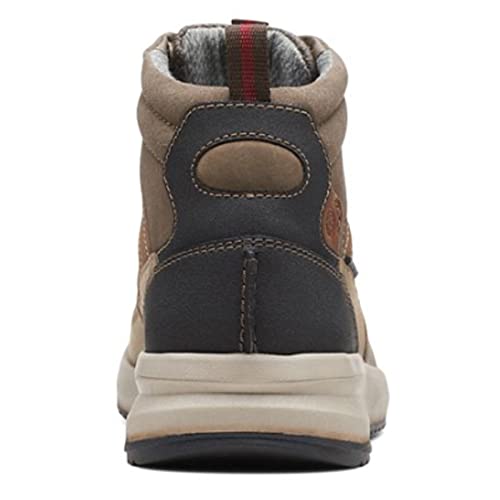 Clarks Clarks Men's Wellman Top WATERPROOF Oxford Boot, Taupe Combi WATERPROOF, 12 Medium US