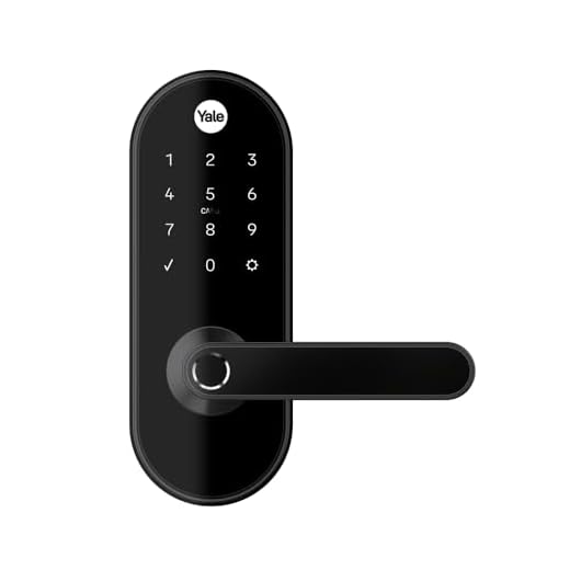 Fechadura Digital YMC 420W Preto Fosco | Yale